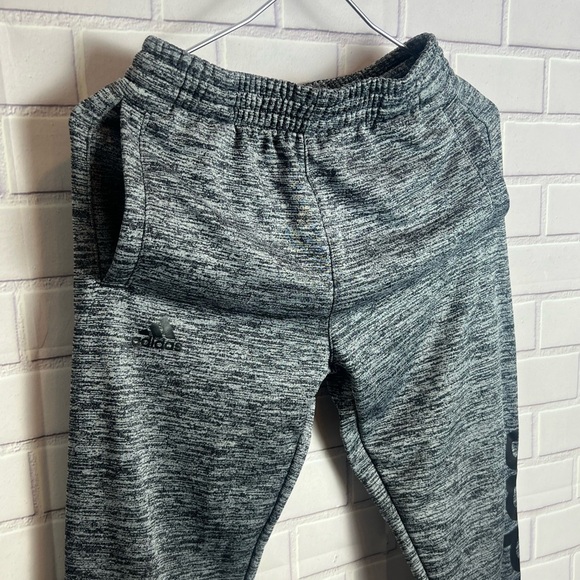 Adidas Kids Gray Jogger Pants/size M - Picture 5 of 9